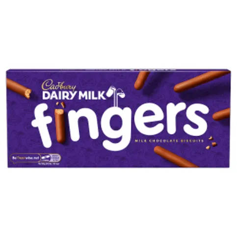 Cadbury Dairy Milk Fingers Chocolate Biscuits 114g