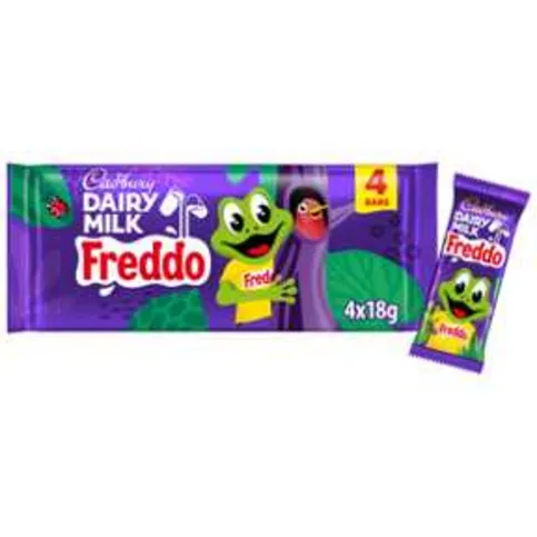 Cadbury Dairy Milk Freddo Chocolate Bar 4 Pack