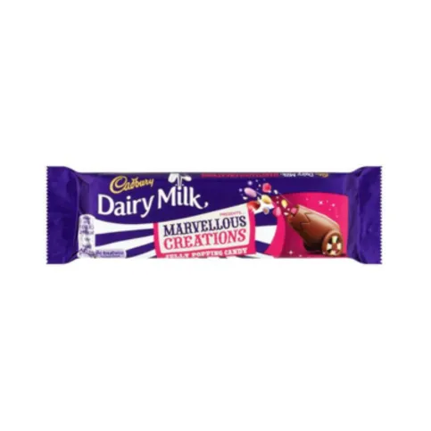 Cadbury Dairy Milk Marvellous Creations Jelly Popping Candy Shells 47g