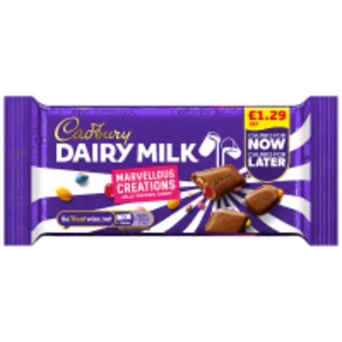 CADBURY DAIRY MILK MARVELLOUS CREATIONS PM£1.29 56G
