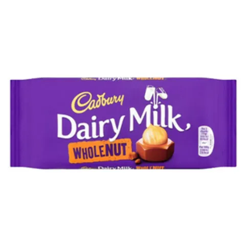 Cadbury Dairy Milk Wholenut 120g
