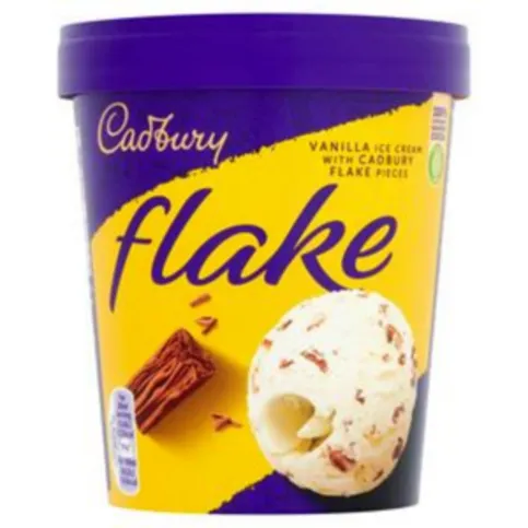 Cadbury Flake Ice Cream 480ml