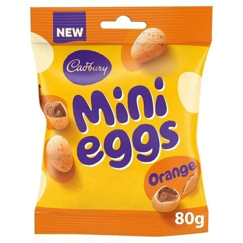 Cadbury Mini Eggs Orange 80g
