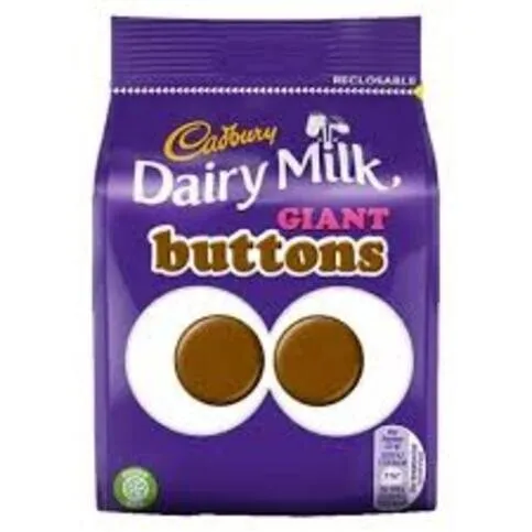 Cadbury's Dairy Milk Giant Buttons 100g