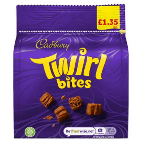 Cadbury Twirl Bites 95g