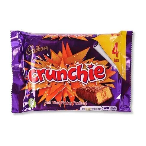 Cadbury's Crunchie 4 Pack 104g