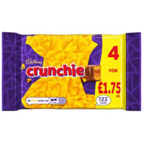 Cadbury Crunchie 4 Pack 104.4g