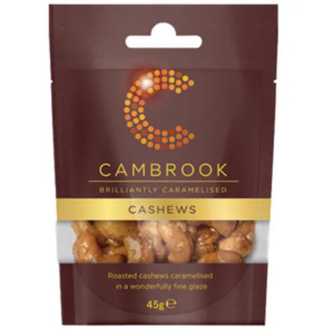 Cambrook Caramelized Cashews 45g
