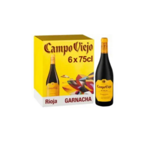 Campo Viejo Rioja Tempranillo Red Wine 6 x 75cl