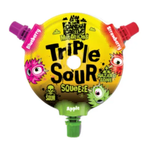 Candy Castle Triple Sour Squeeze Gel 45g