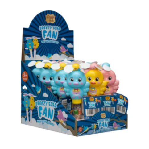 Candy Paradise Breezy Bird Fan Toy With Candy 10g