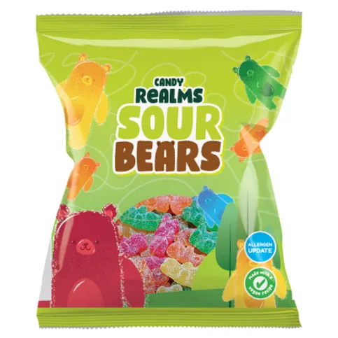 Candy Realms Sour Bears 190g