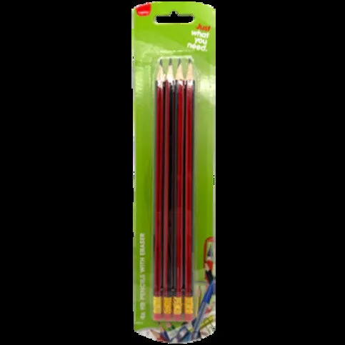 Capitol 4 HB Pencils with Eraser