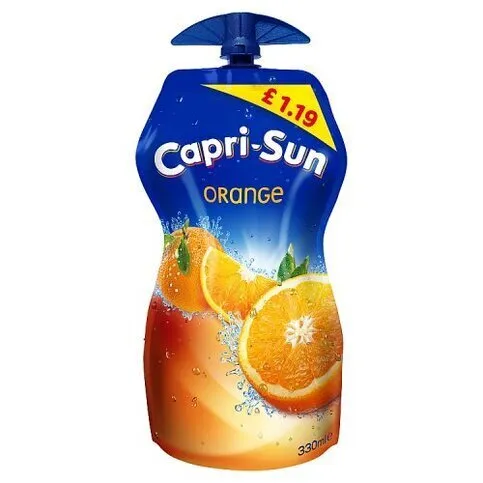 CAPRI SUN ORANGE PM£1.19 330ML