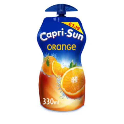Capri Sun Orange Reseal Pouch 330ml