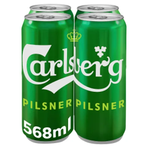 Carlsberg Danish Pilsner 4 x 568ml
