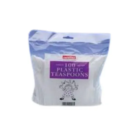 Caroline 100 Plastic Teaspoons