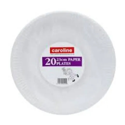 Caroline 23cm paper plates (20ps)