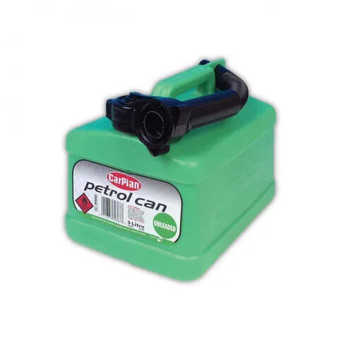 CarPlan Tetracan Green Petrol Can 5L