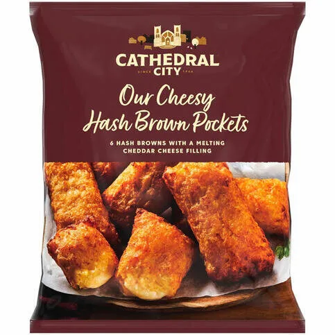 Cathedral City 6 Hash Brown Pockets 6pk