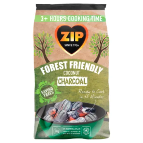 Zip Forest Friendly Coconut Charcoal 3kg