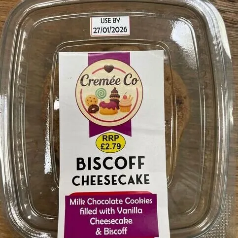 Cheesecake Biscoff