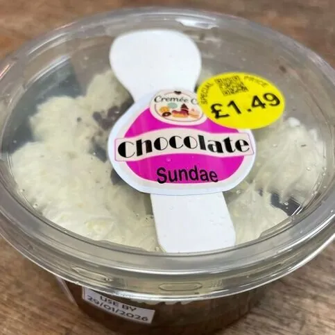 Cheesecake Chocolate Sundae