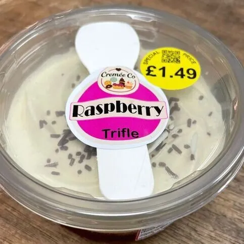 Cheesecake Raspberry Trifle