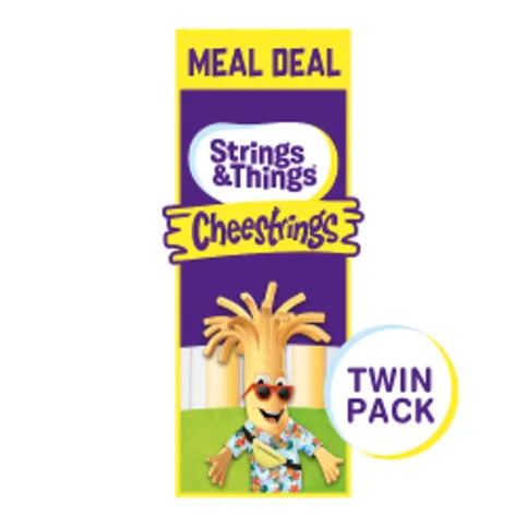 CHILLED: CHEESESTRINGS TWINPACK 40G
