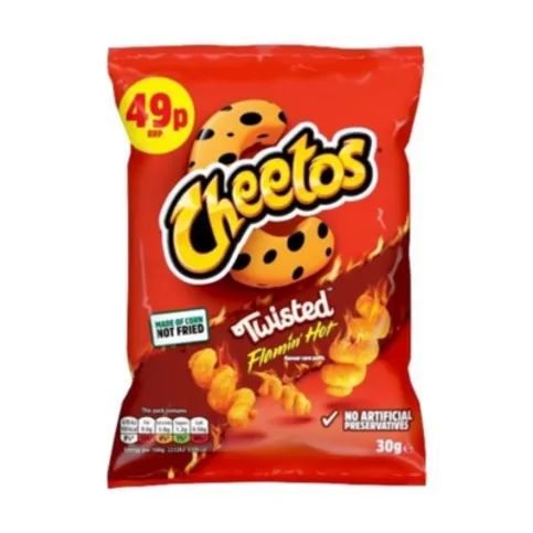 Cheetos Twisted Flamin Hot 30g