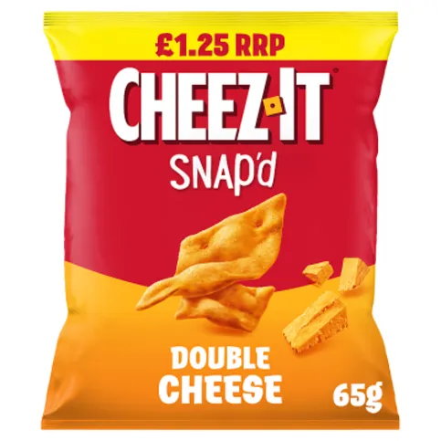 Cheez-It Snap'd Double Cheese Baked Snacks 65g