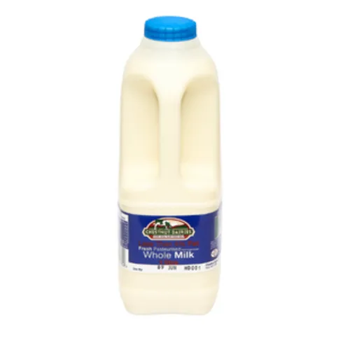 Chestnut Dairies Fresh Whole Milk 1L