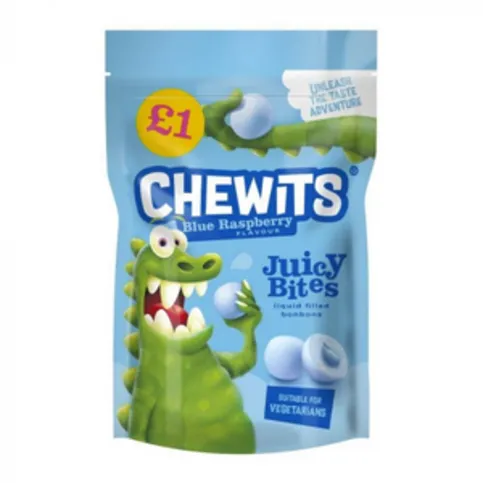 Chewits Blue Raspberry Juicy Bites 145g