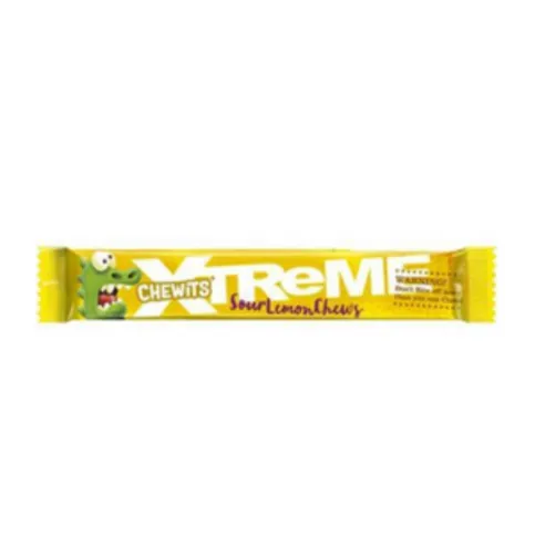 Chewits Xtreme Sour Lemon 34g