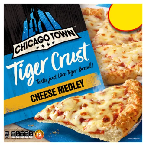 Chicago Town Tiger Crust Cheese Medley 305g