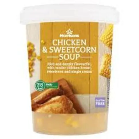 Morrisons Chicken and Sweetcorn Soup 600g