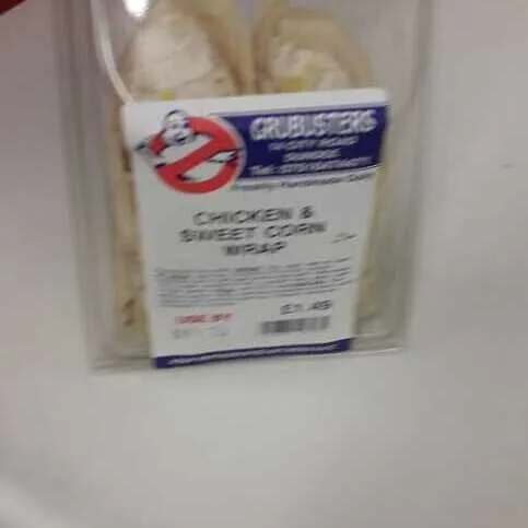Chicken & sweetcorn wrap 