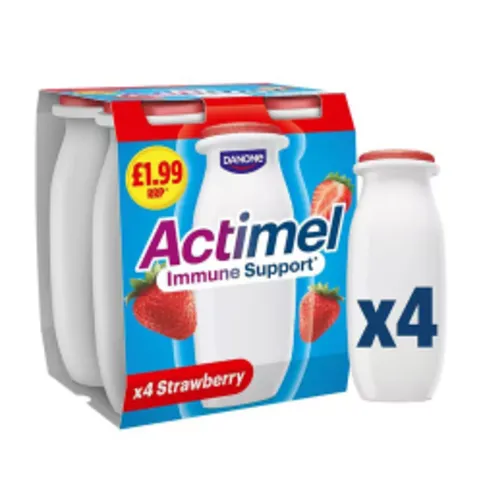 CHILLED: ACTIMEL STRAWBERRY PM£1.99 100G