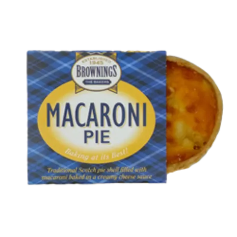 CHILLED: BROWNINGS MACARONI PIE