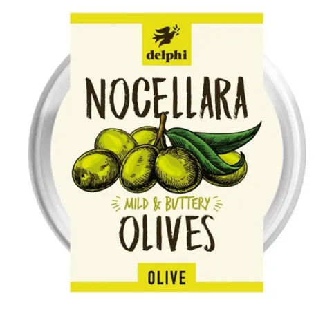 CHILLED: DELPHI NOCELLARA OLIVES 160G