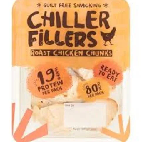 Chiller filler roast chicken chunks 70g