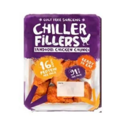Chiller Fillers Tandoori Chicken Chunks 70g
