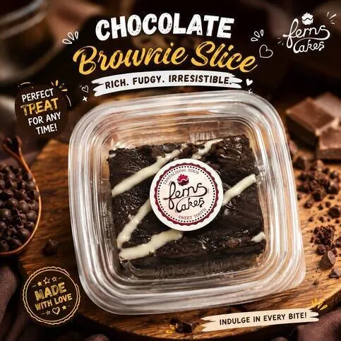 Chocolate Brownie Slice