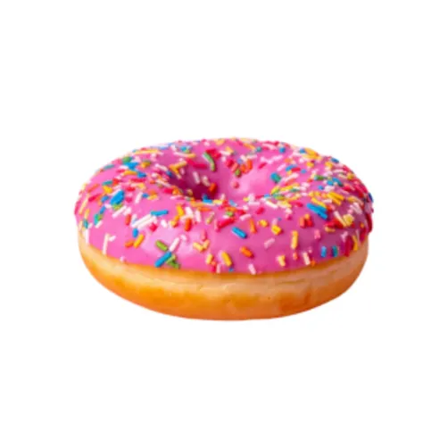 Clark's Pink Sprinkled Doughnut