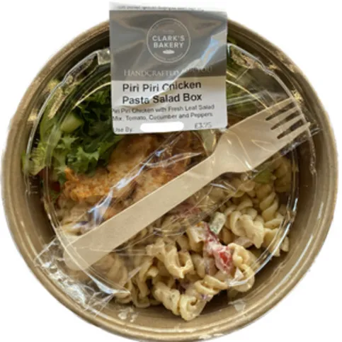 Clarks Piri Piri Chicken Pasta Salad Box