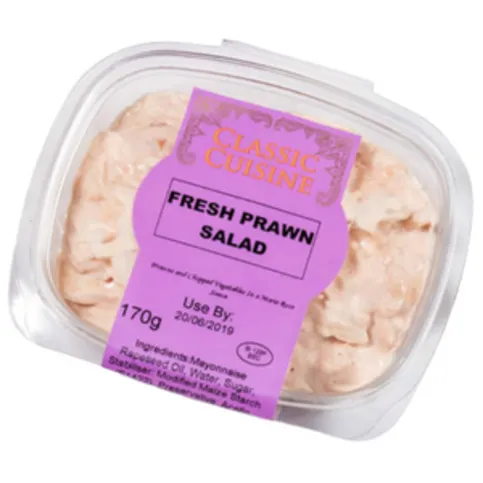 Classic Cuisine Fresh Prawn Salad Coleslaw 170g