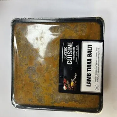 Classic Cuisine Lamb Tikka Balti 330g