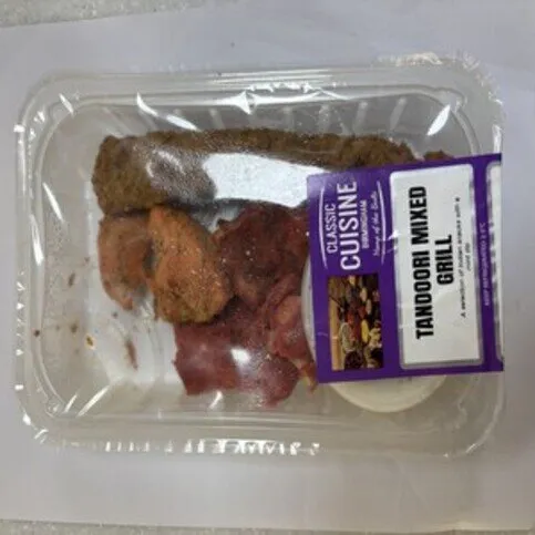 Classic Cuisine Tandoori Mixed Grill 200g
