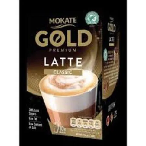 Mokate Gold Latte Sachets x 10