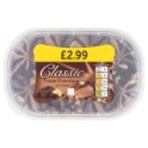 Classic Triple Chocolate Ice Cream 900ml